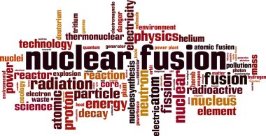 Nükleer füzyon kelime bulutu