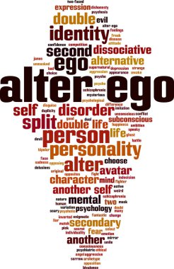 ALTER ego kelime bulutu