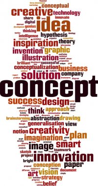 kavramı kelime bulutu