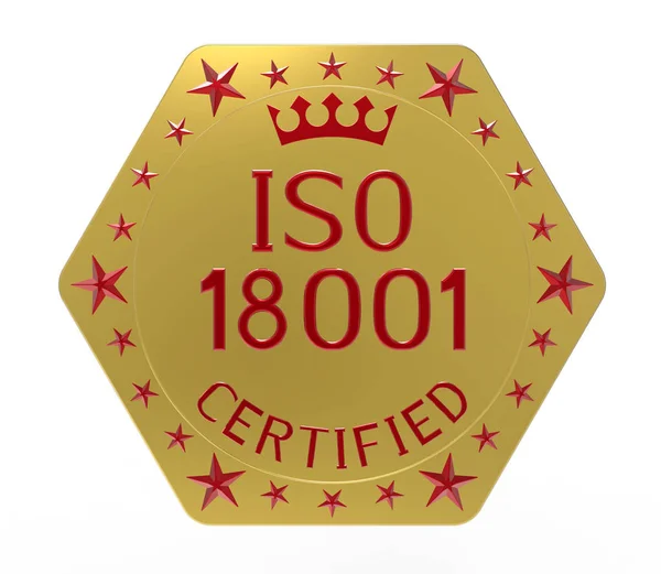 ISO 18001 standard — Stock Photo, Image