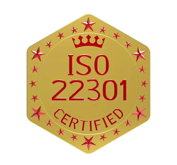 ISO 22301 standard — Stock Photo, Image