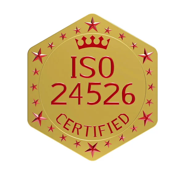 ISO 24526 standard — Stock Photo, Image