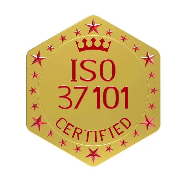 ISO 37101 standard — Stock Photo, Image