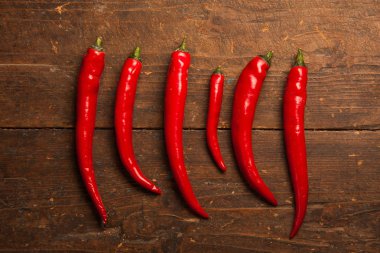 Kırmızı acı biber.