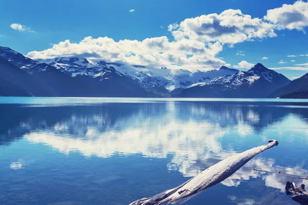 Turquoise Garibaldi Lake — Stockfoto