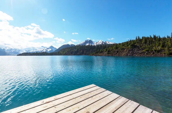 Lac Turquoise Garibaldi — Photo