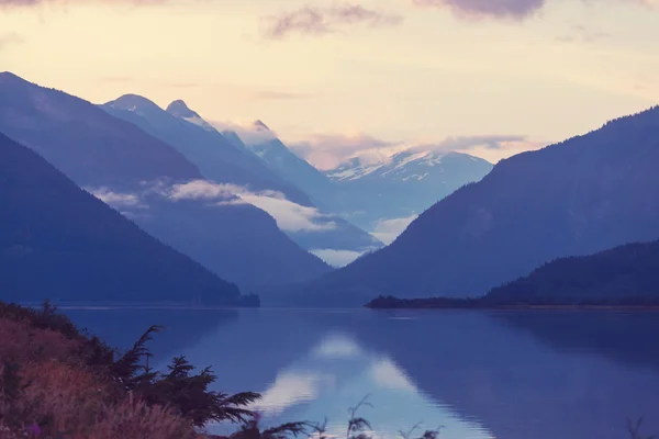 Beautiful mountains in Canada Stock Picture