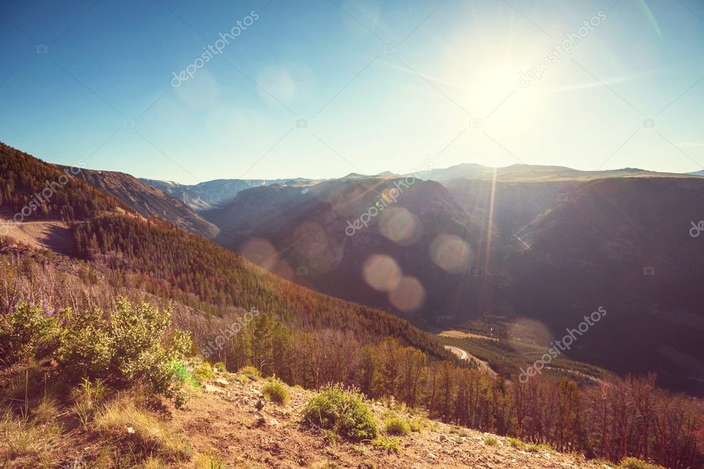 Picturesque mountain landscape