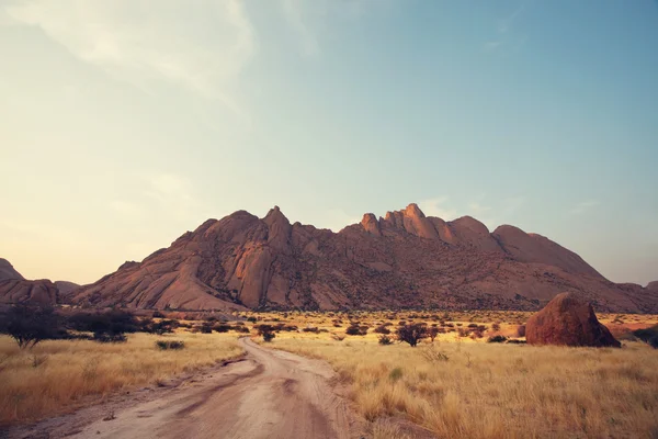 Wunderschöne berge in namibia — Stockfoto