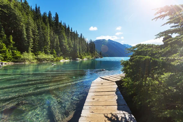 Lago Garibaldi in Canada — Foto Stock