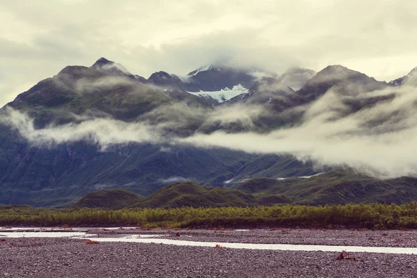 Montagnes en Alaska en été — Photo