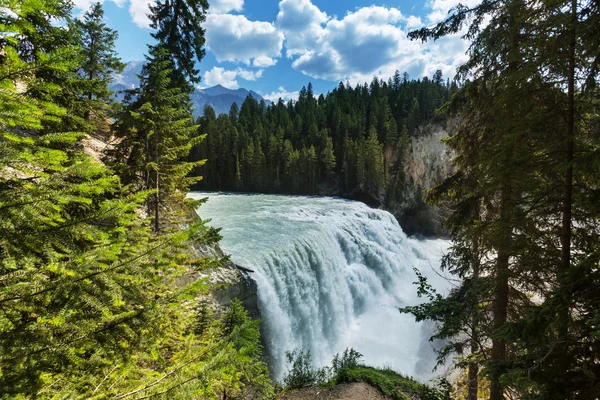 Wapta falls in Canada — Stock Photo, Image