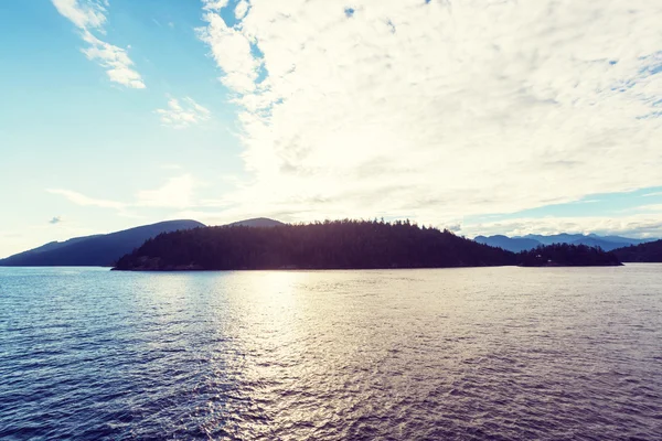 Pacific coast of British Columbia — Stock Photo, Image