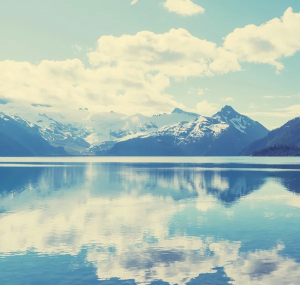 Garibaldi lake v Kanadě — Stock fotografie