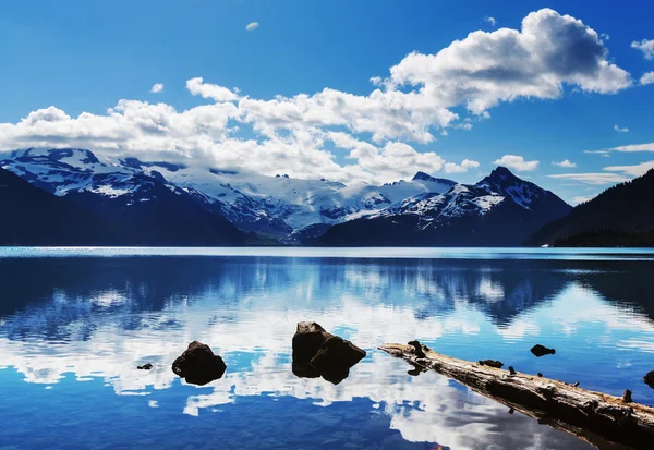 Wandeling naar het Garibaldi lake — Stockfoto