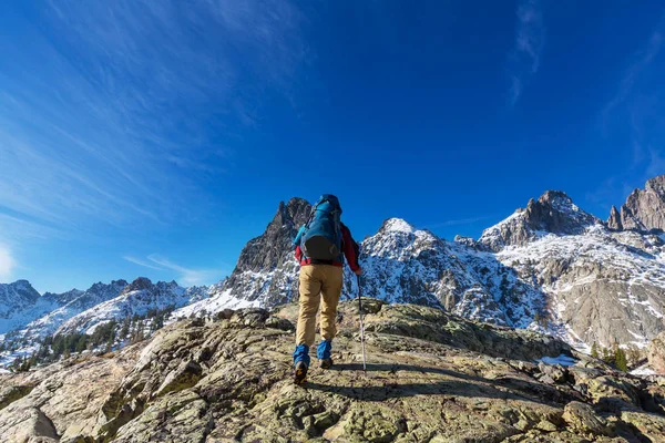 Caminhada em Sierra Nevada — Fotografia de Stock