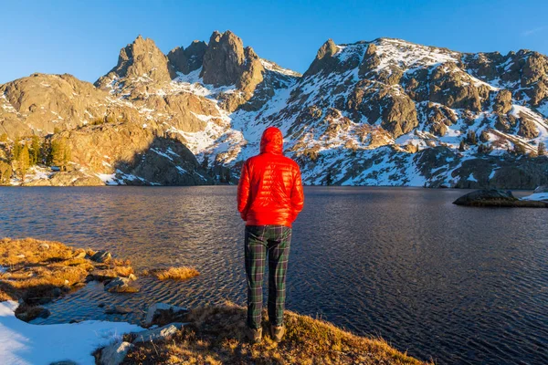 Caminata al lago Minaret —  Fotos de Stock