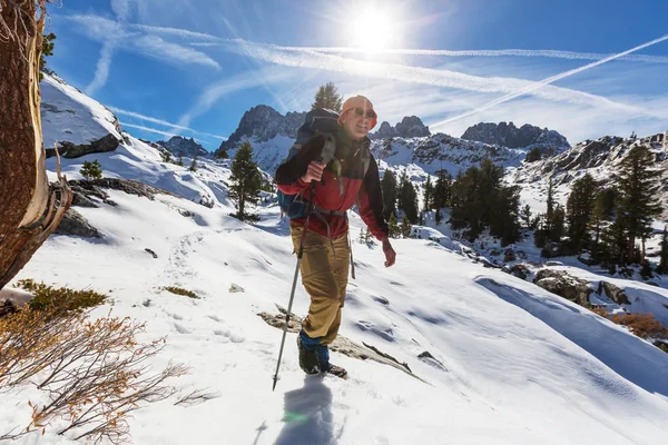 Sierra Nevada 'da yürüyüş — Stok fotoğraf