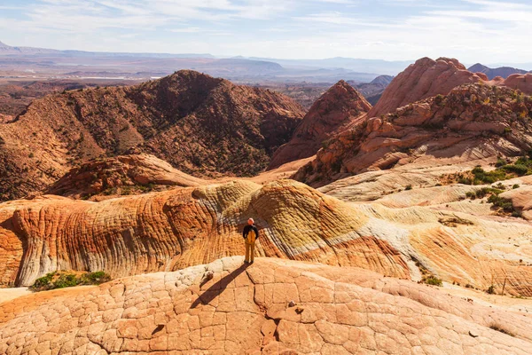 Formação de arenito em Utah — Fotografia de Stock