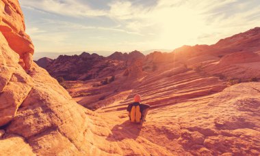 kumtaşı oluşumları Utah