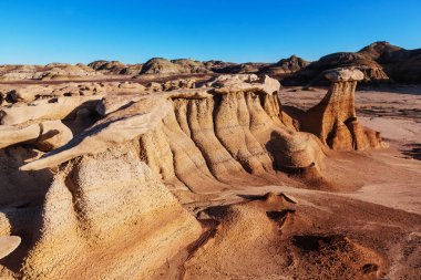 Bisti badlands vahşi alanı