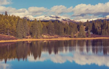 Colorado dağ manzarası