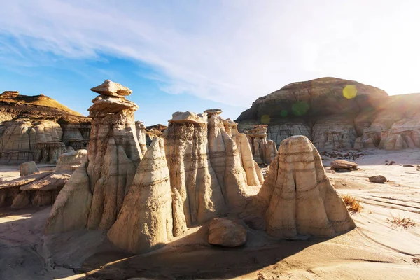 Bisti badlands área silvestre — Foto de Stock