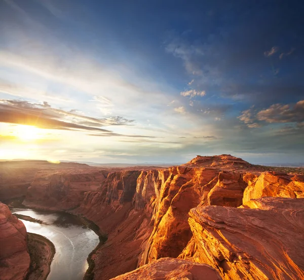 Rio Colorado em Utah — Fotografia de Stock