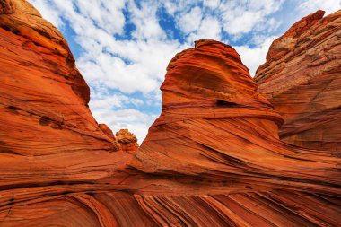 Sandstone formations in Utah clipart