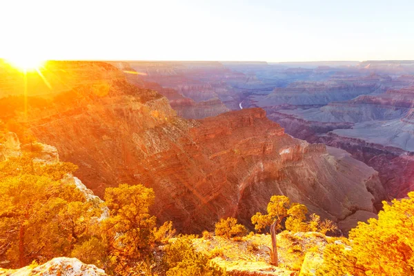 Festői tájak, a Grand Canyon — Stock Fotó