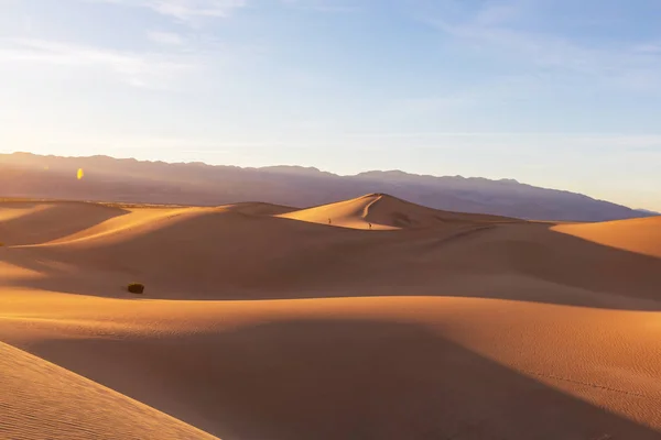 सहारा रेगिस्तान में रेत ड्यून — स्टॉक फ़ोटो, इमेज