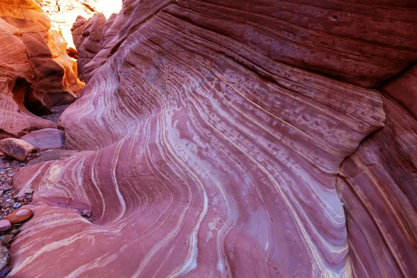 Canhão de fenda em Grand Staircase Escalante National Park — Fotografia de Stock