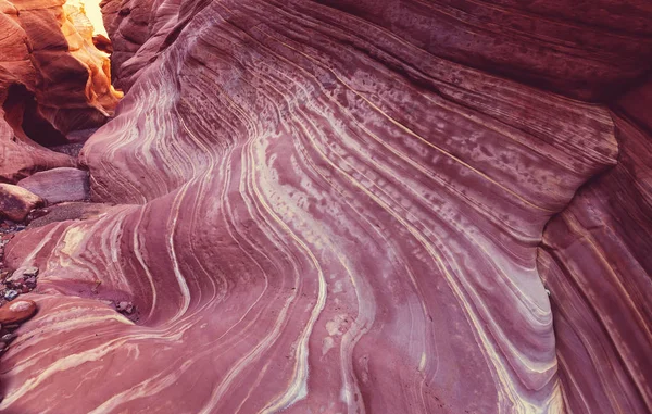 Ranura cañón en Gran Escalera Escalante Parque Nacional — Foto de Stock