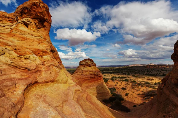 Coyote Buttes Vermillion skały — Zdjęcie stockowe