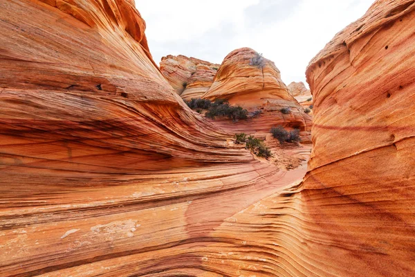 Coyote Buttes de los acantilados de Vermillion — Foto de Stock