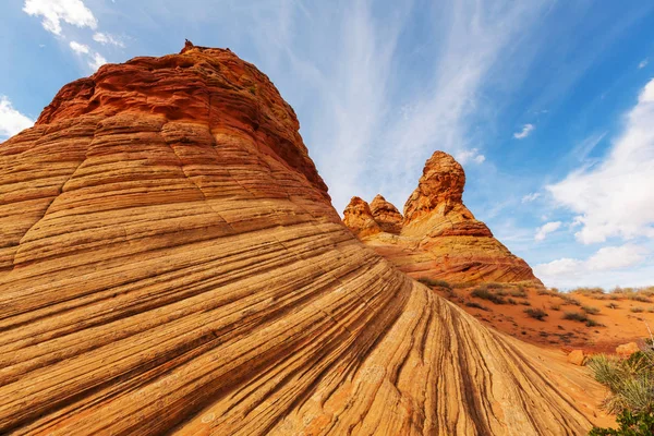 Sandsten formationer i utah — Stockfoto
