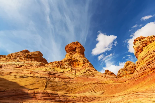 Zandsteen formaties in utah — Stockfoto