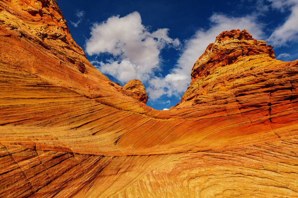 Sandstone formations in Utah