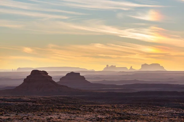 Valley of the Gods rock formation — Stock Photo, Image