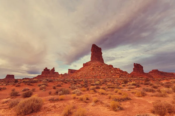 Valley of the Gods rock formation — Stock Photo, Image