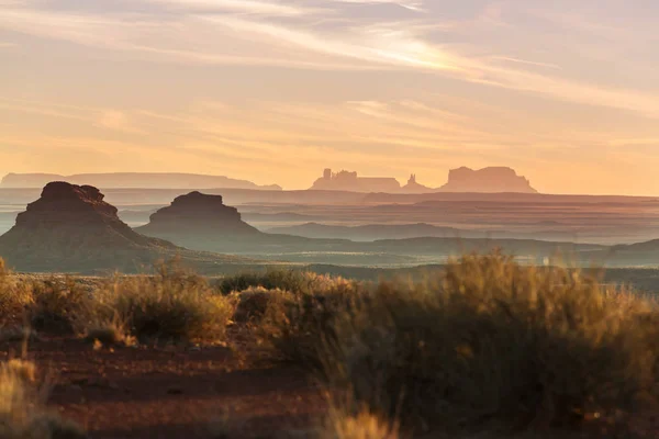 Valley of the Gods rock formation — Stock Photo, Image