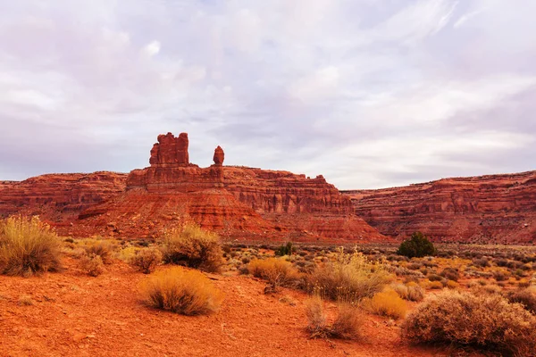 Valley of the Gods rock formation — Stock Photo, Image