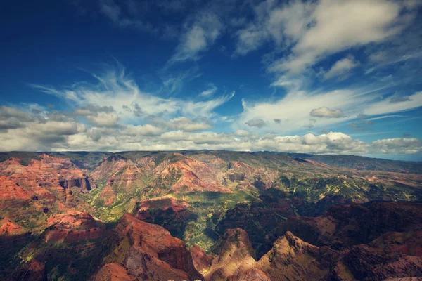 Waimea canyon, kauai, hawaii — Stockfoto