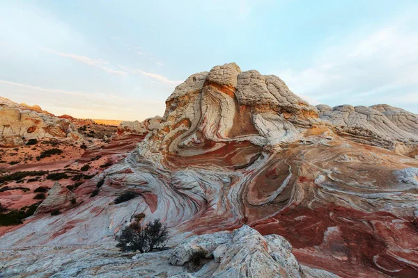 주홍 색 절벽 국립 기념물 — 스톡 사진