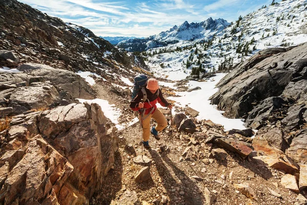 Caminhada em Sierra Nevada — Fotografia de Stock