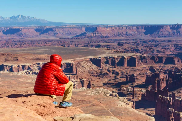 Hike in the Utah mountains — Stock Photo, Image