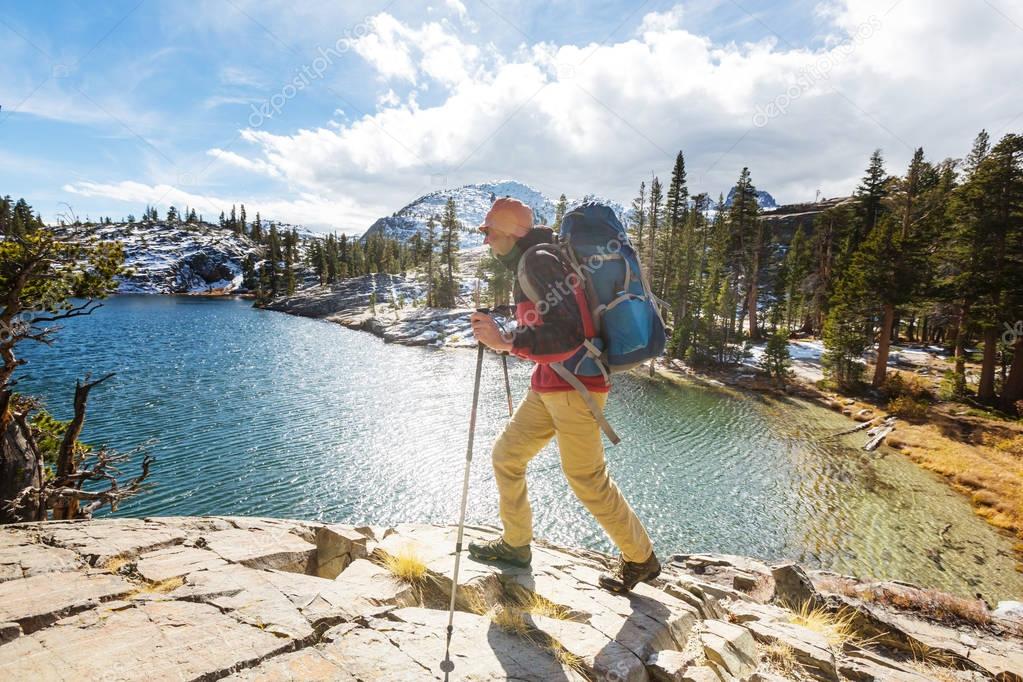 Hike in Sierra Nevada 