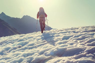 Wrangell-St. Elias Milli parkta yürüyüş