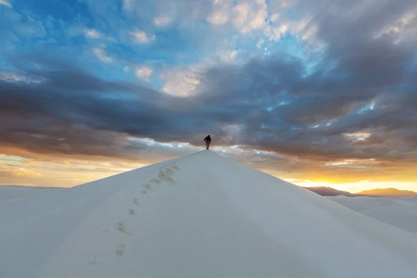 珍しい白い砂丘 — ストック写真