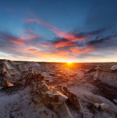 Bisti badlands vahşi alanı
